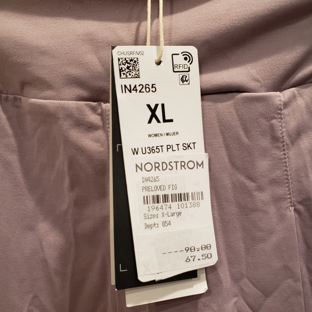Sz XL NWT Fid Adidas Pleated Skort - Picture 2 of 9